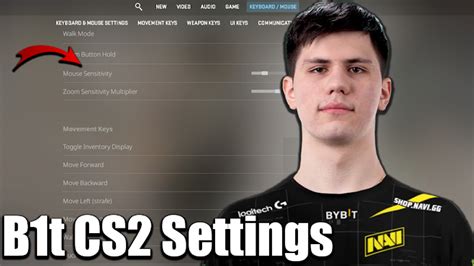 b1t CS2 Settings, Crosshair & Config .
